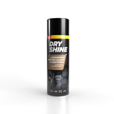 Dry Shine Lanolin Spray Leather Cleaner
